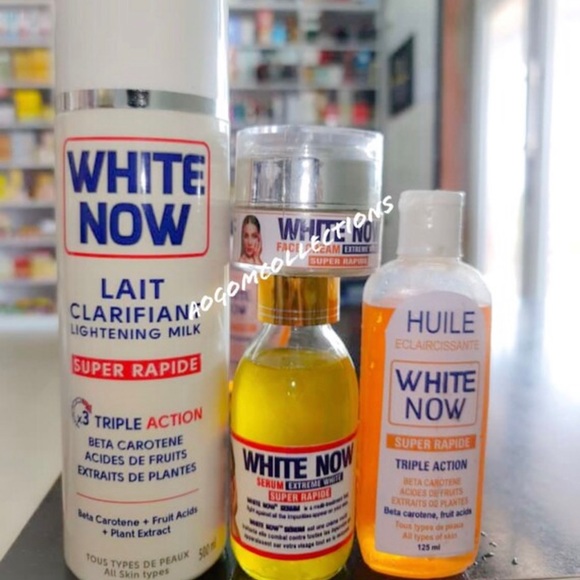 White now lotion 500ml,oil,serum,face cream